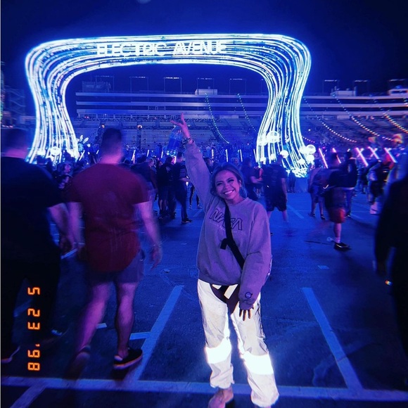 IHeartRaves Reflective Chaps (M) - Picture 3 of 4